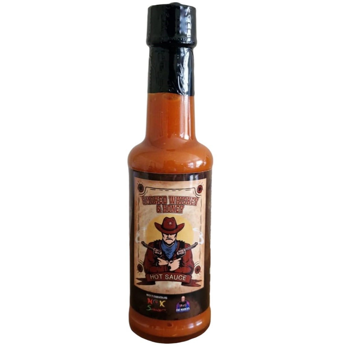 Smoked Whiskey and Honey Hot Sauce - Heat Level 3 ๐ถ๐ถ๐ถ